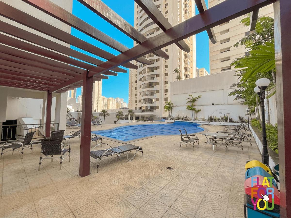 戈亚尼亚#2302# #Borges Landeiro Olympus #Apartamento De 2Q公寓 外观 照片